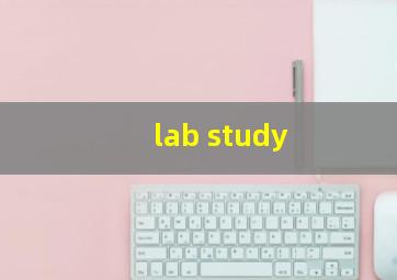 lab study